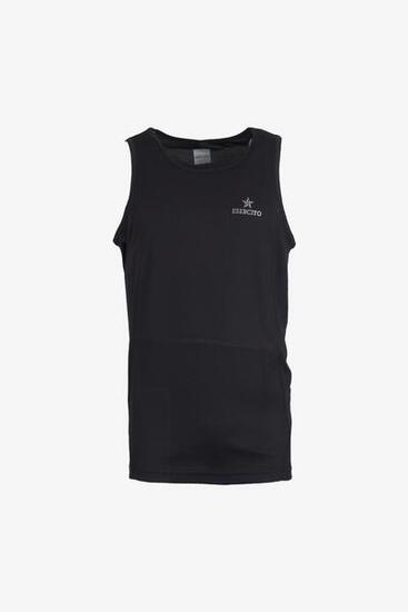 Canotta Esercito tecnica running nera donna