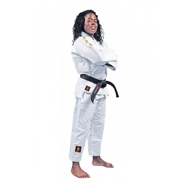 Kimono de judo Setsugi con bordados blancos 5/5