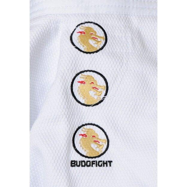 Kimono de judo Setsugi con bordados blancos 4/5
