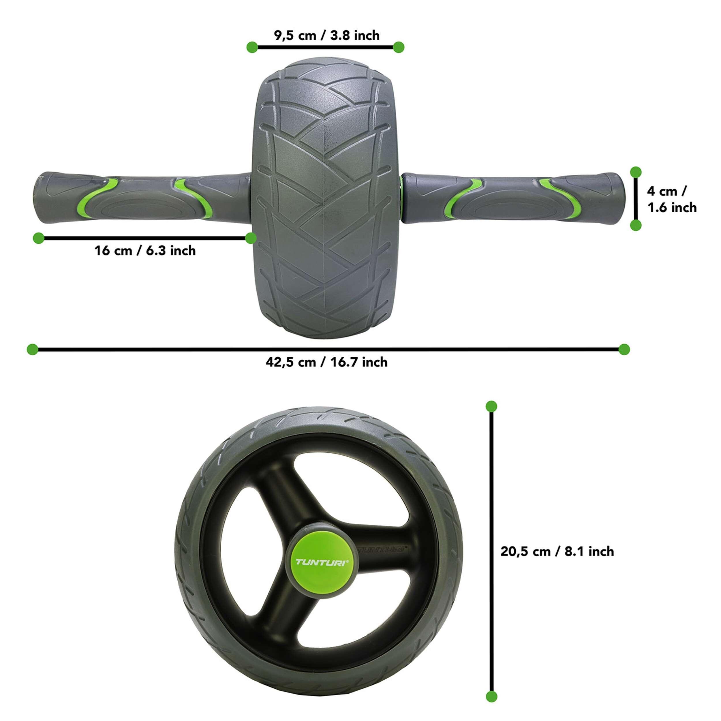 AB roller - Entraîneur des muscles abdominaux - Roue d'entraînement De Luxe 4/6