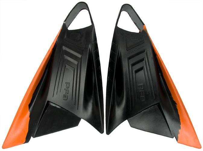 POD - PF3 - Palmes Bodyboard - Black / Orange 2/3