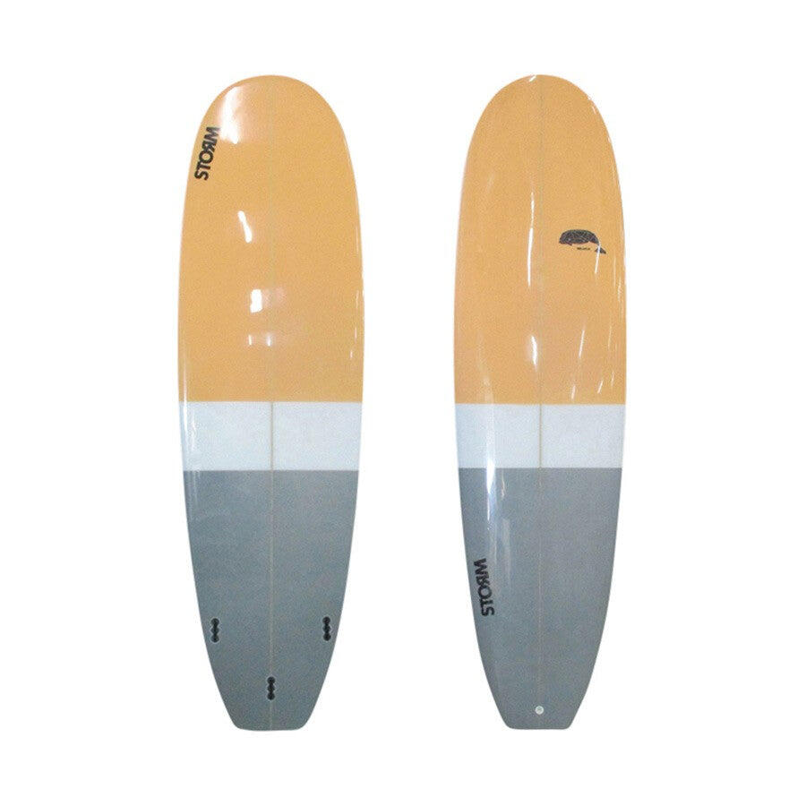 Storm - Storm Surfboard - Mini Malibu - 6'6 - Beluga Lb21 - Planche De Surf - Multicolore - 198 Cm - Decathlon