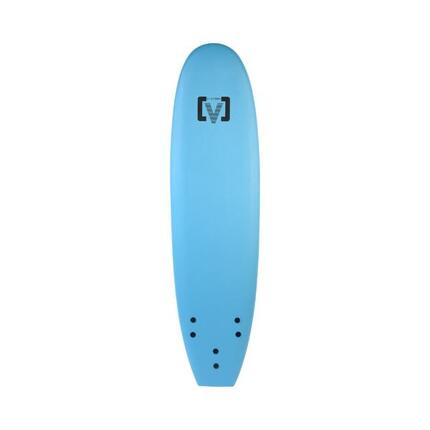 VICTORY - EPS Softboard - Planche surf en Mousse Malibu Hi-Volume 7'0 - Sky Blue