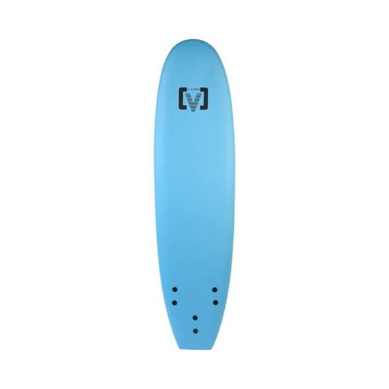 VICTORY - EPS Softboard - Planche surf en Mousse Malibu Hi-Volume 7'0 - Sky Blue