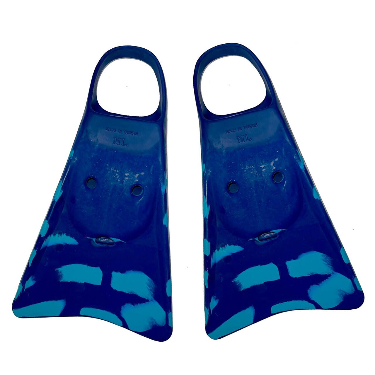 Rip - Rip Bodyboard - K-fin - Palmes Bodysurf Et Bodyboard - Clouds - Palmes - Bleu|multicolore - 52 2xl - Decathlon
