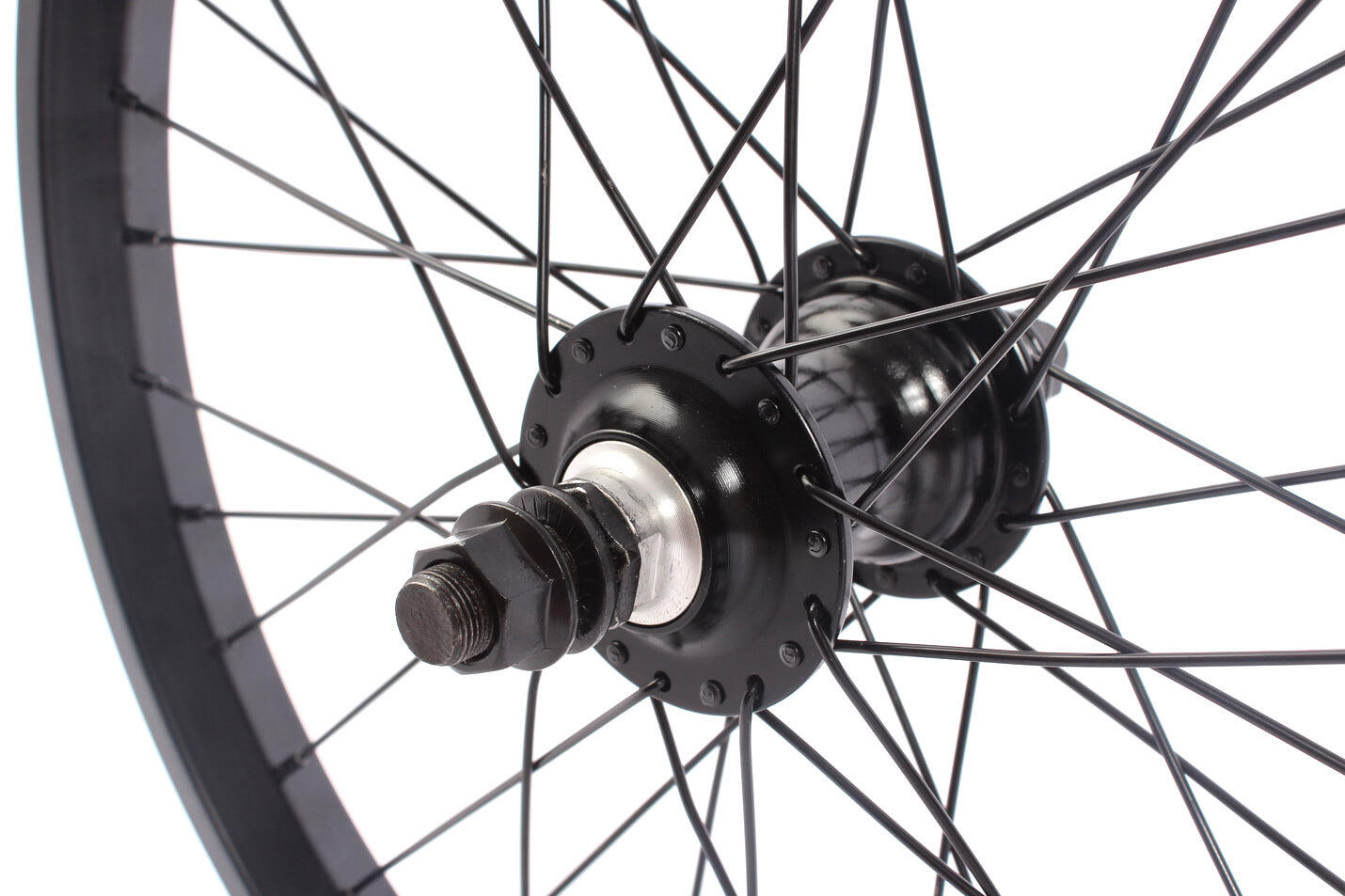 BMX ROUE ARRIÈRE MVP NOIRE 20" 14MM S/B KHEBIKES 3/5