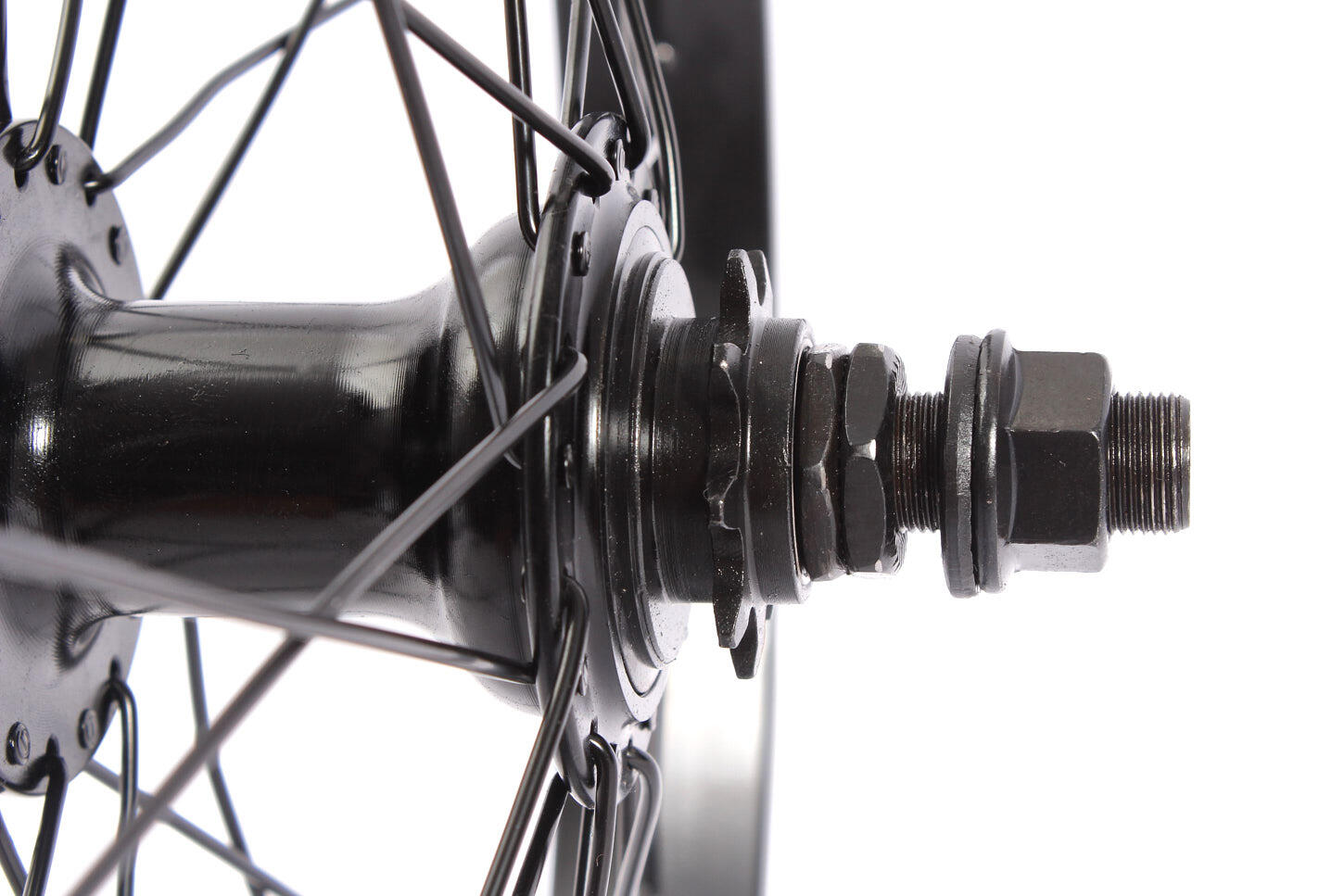 BMX ROUE ARRIÈRE MVP NOIRE 20" 14MM S/B KHEBIKES 2/5