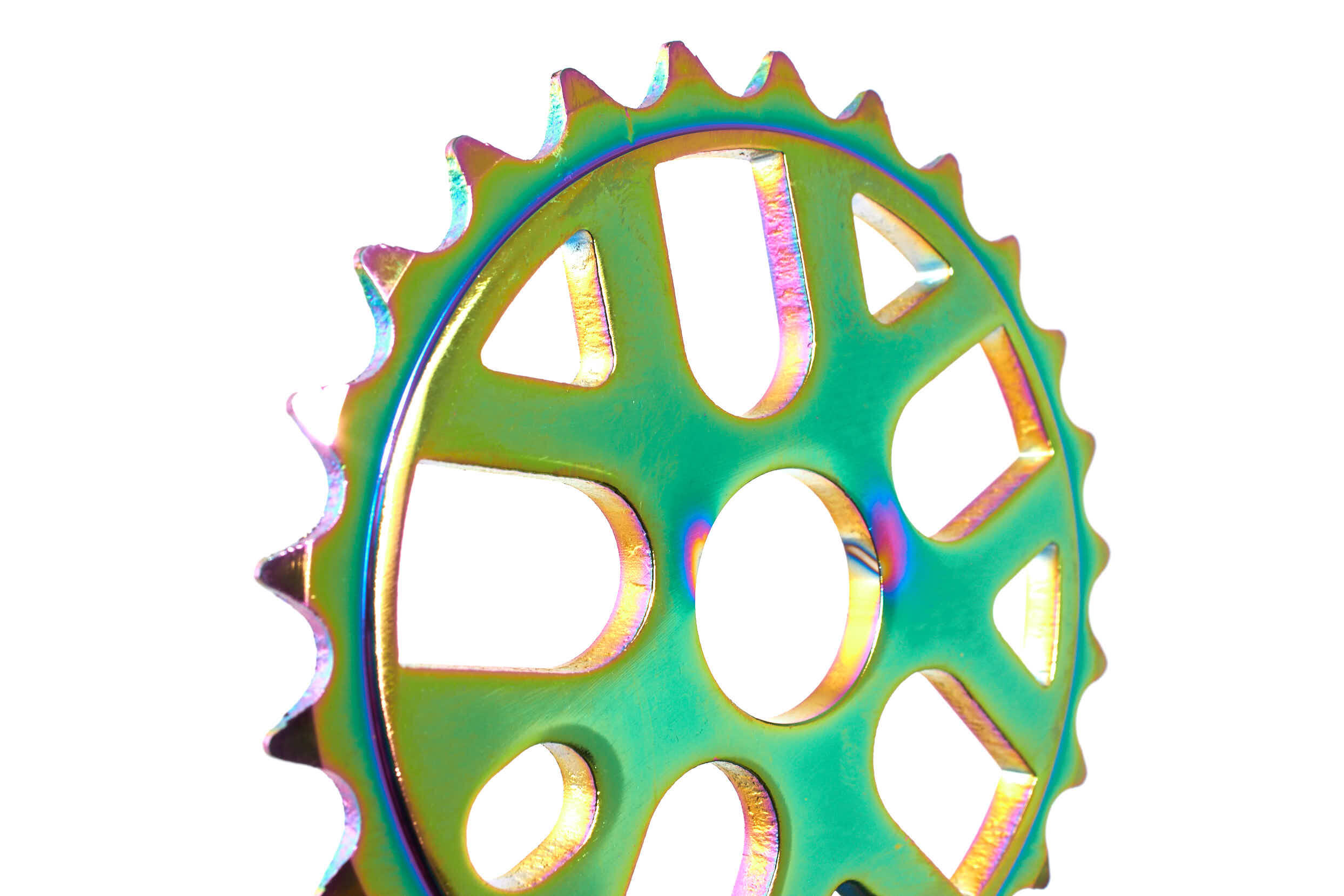 BMX PLATO MVP OIL SLICK ALU 25T KHEBIKES 5/5
