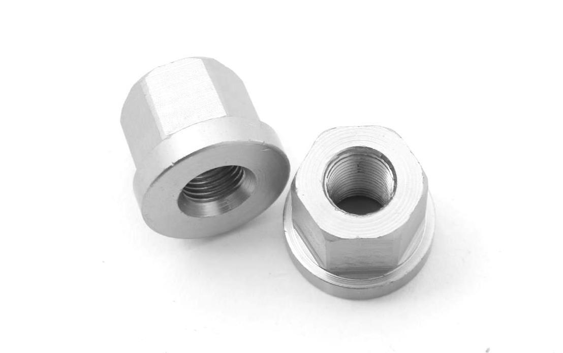 KHEBIKES Dado CNC in alluminio KHE 10 mm (26TPI)