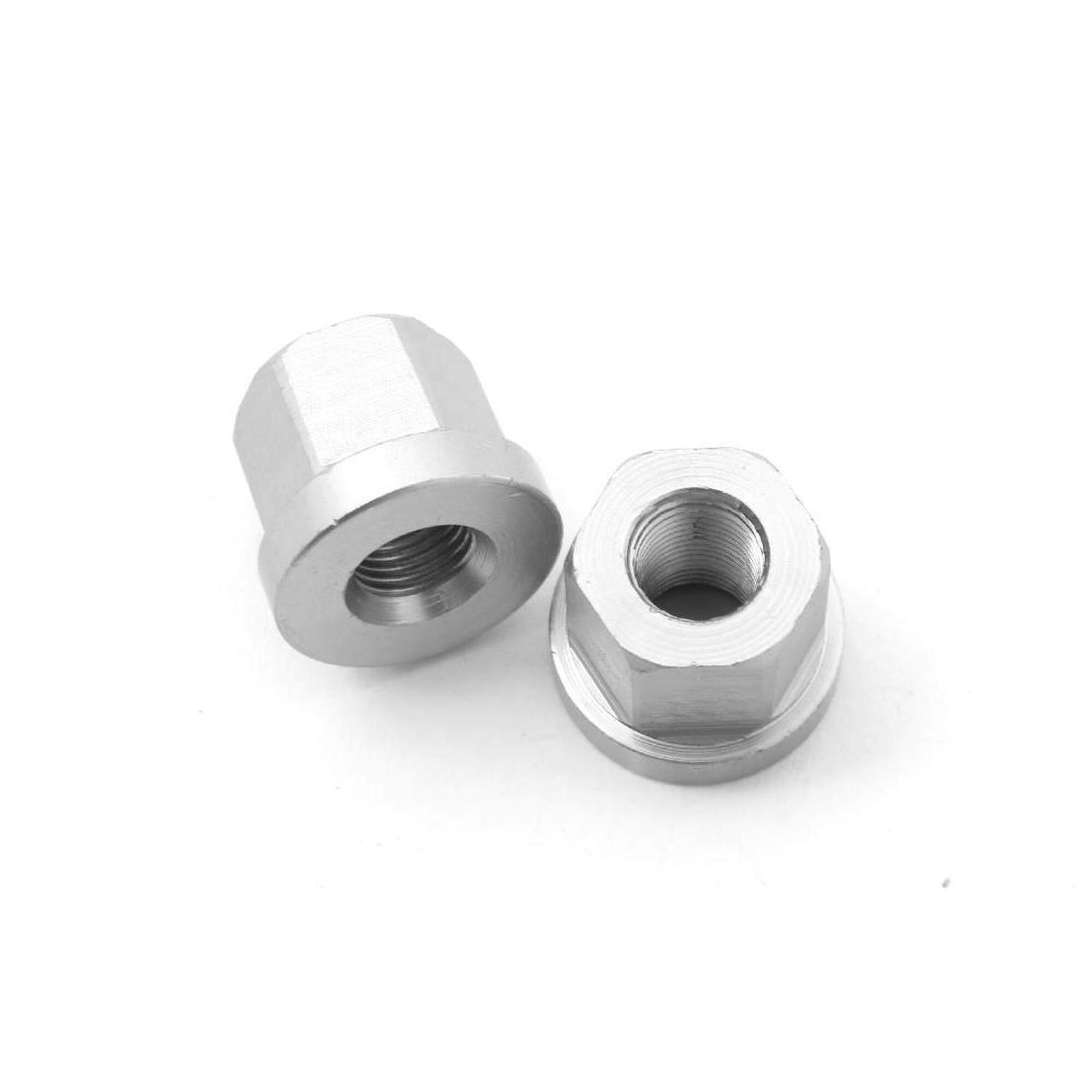 Khebikes - Écrou Aluminium Cnc 10mm (26tpi) Khebikes - Axe De Roue - Taille Unique - Decathlon