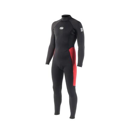 WEST - Combinaison surf - Enforcer-S Back zip 3/2mm - Black / Red