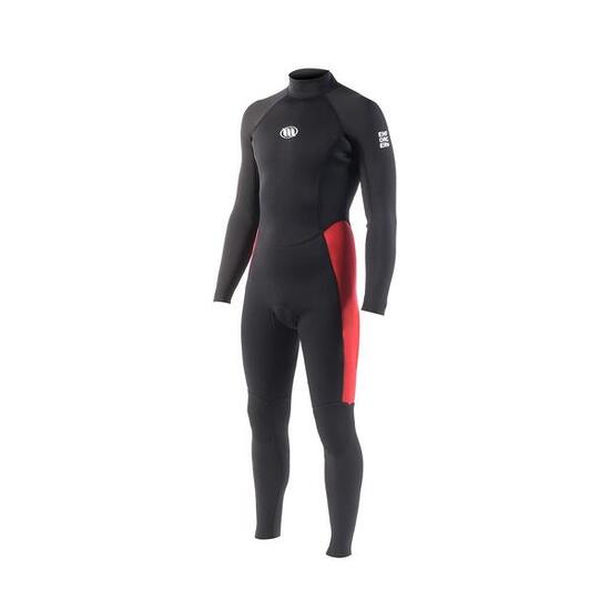 WEST - Combinaison surf - Enforcer-S Back zip 3/2mm - Black / Red