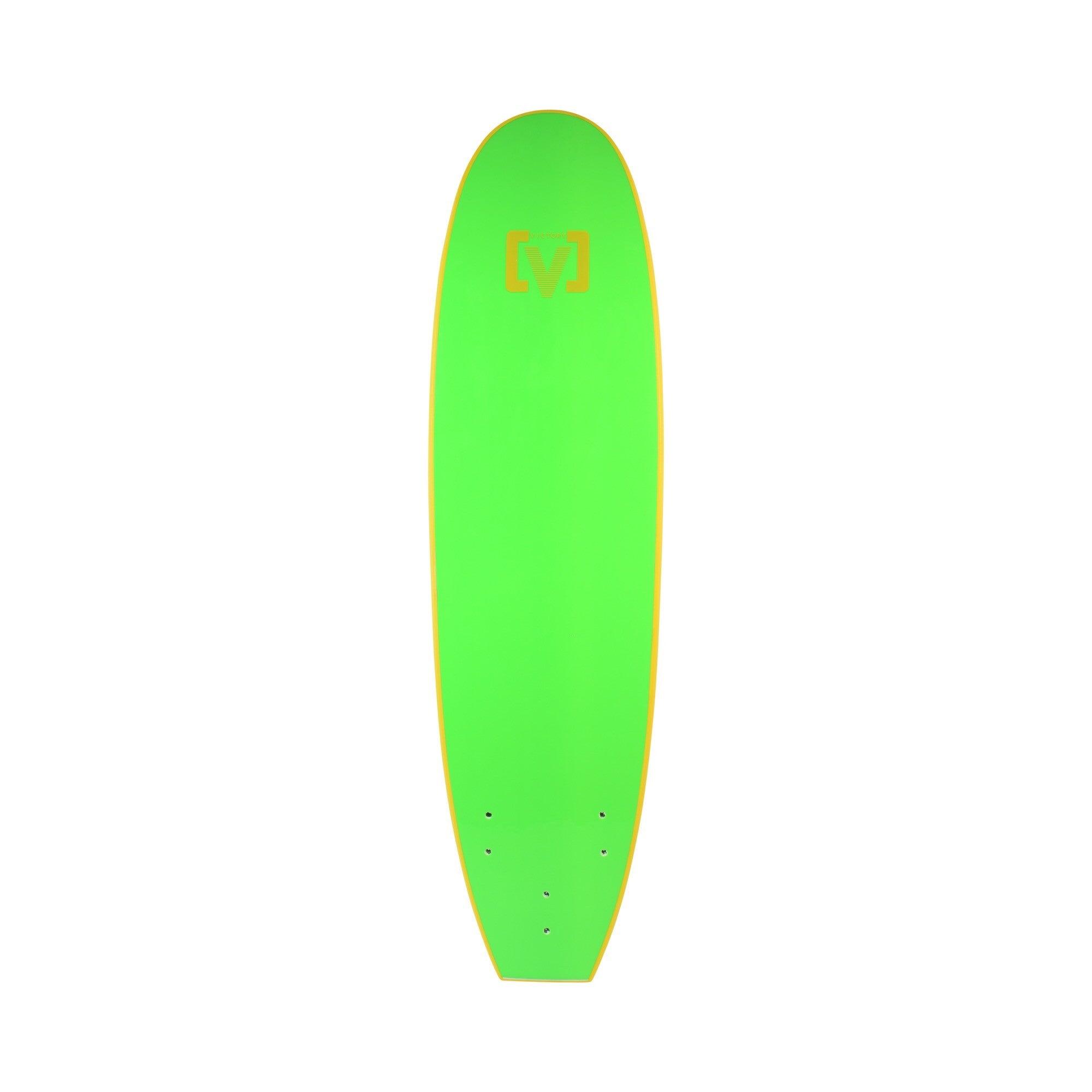 VICTORY – EPS Softboard – Malibu Hi-Volume 7'0 Schaumstoff-Surfbrett – Gelb 2/4