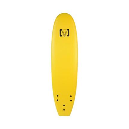 VICTORY - EPS Softboard - Planche surf en Mousse Malibu Hi-Volume 7'0 - Yellow