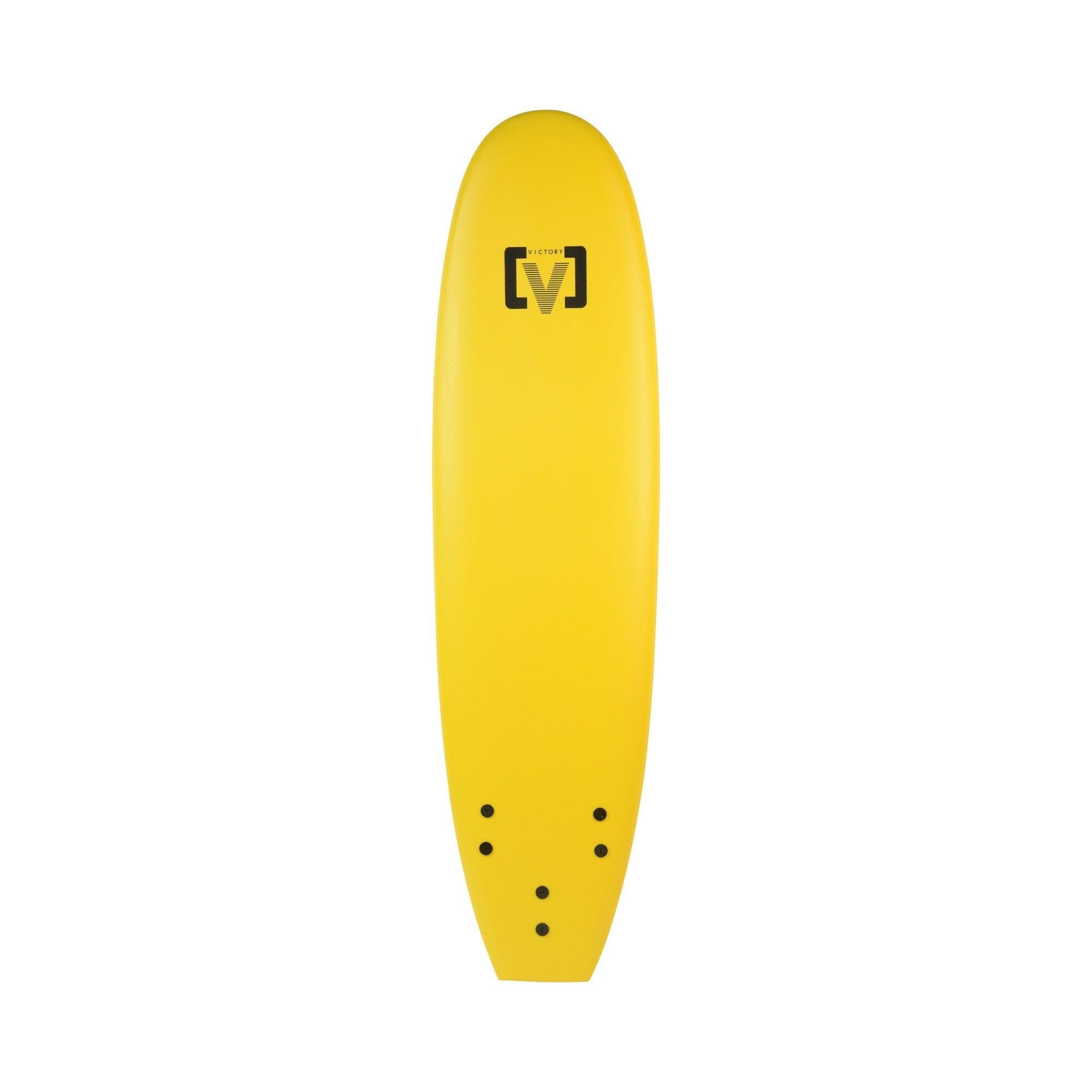 Victory - Victory - Eps Softboard - Planche Surf En Mousse Malibu Hi-volume 7'0 - Yellow - Planche De Surf - Jaune - Taille Unique - Decathlon