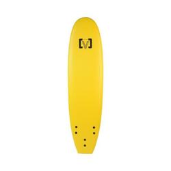 VICTORY - EPS Softboard - Planche surf en Mousse Malibu Hi-Volume 7'0 - Yellow