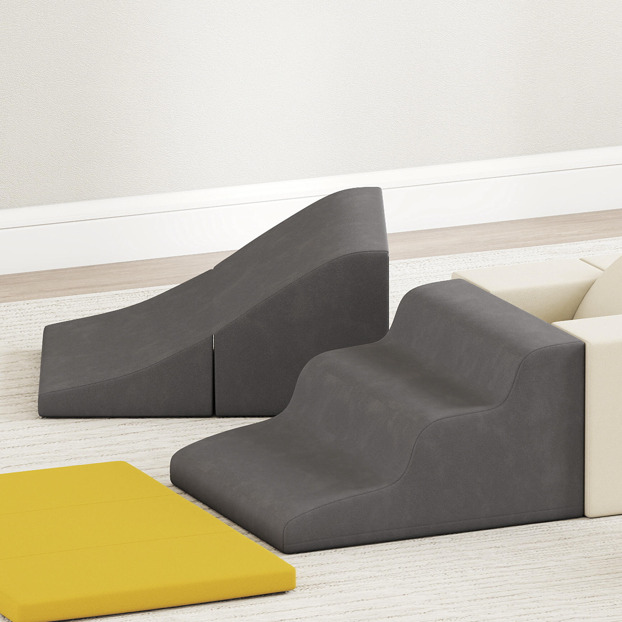 Bloques de Espuma AIYAPLAY 50x40x25 cm Amarillo 5/5