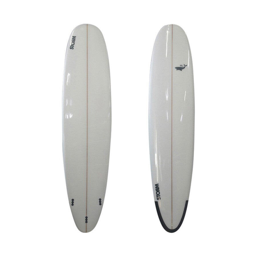 STORM STORM - Prancha de Surf - Longboard - 8'0 - Baleia Azul - Branco