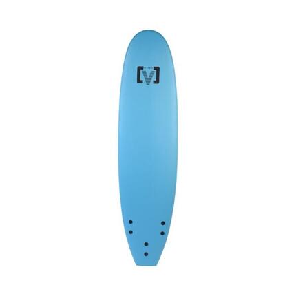 VICTORY - EPS Softboard - Planche de surf en mousse Malibu 7'0 Wide - Light Blue