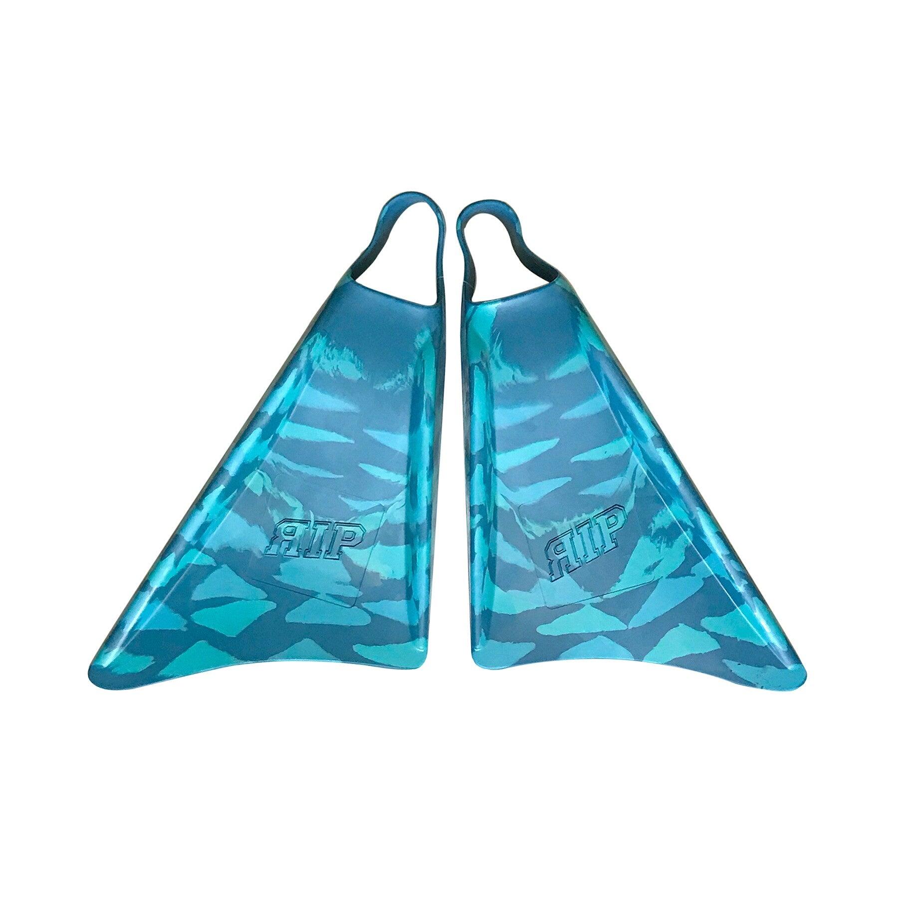 Rip - Rip Sf300 Fins - Palmes De Bodysurf Et Bodyboard - Blue Clouds - Palmes - Bleu - 40 M - Decathlon