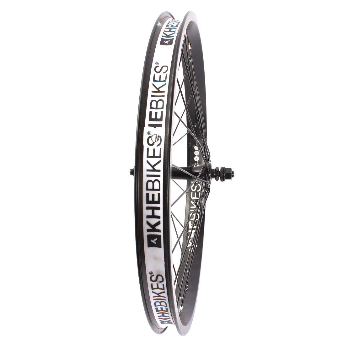 RUEDA BMX DELANTERA MVP BIG400 NEGRA 10MM KHEBIKES 3/4