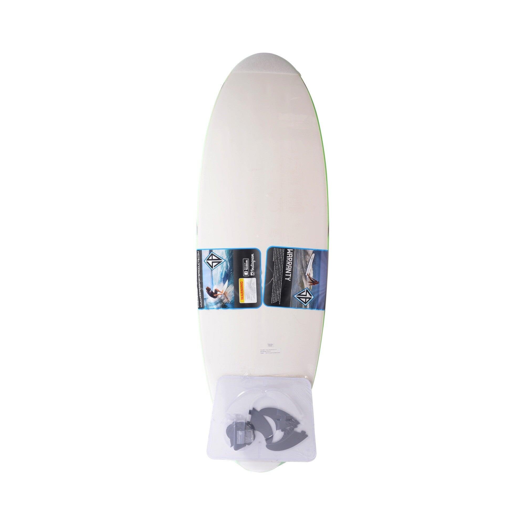 CBC - Tabla de surf de espuma - Tabla blanda 6'0 Scott Burke - Verde neón 2/4