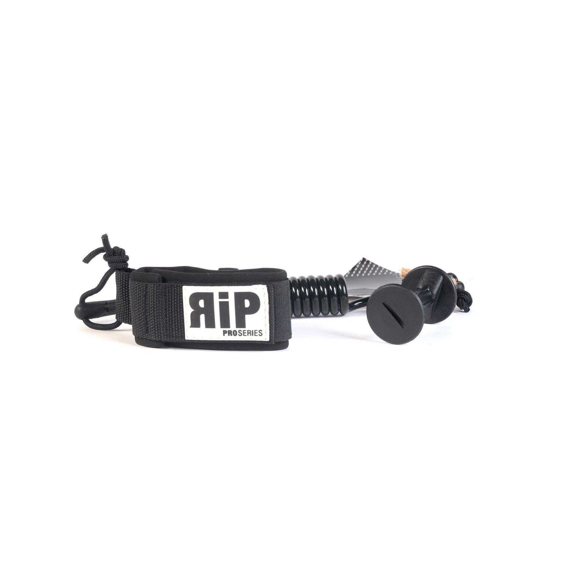 RIP – Handgelenk-Leash für Bodyboard ohne Drehgelenk – Schwarz 1/2