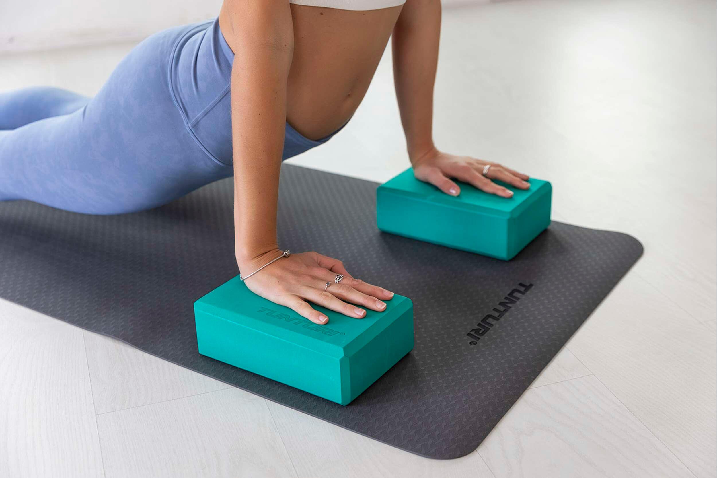 Bloque de Yoga Tunturi - Turquesa 3/7
