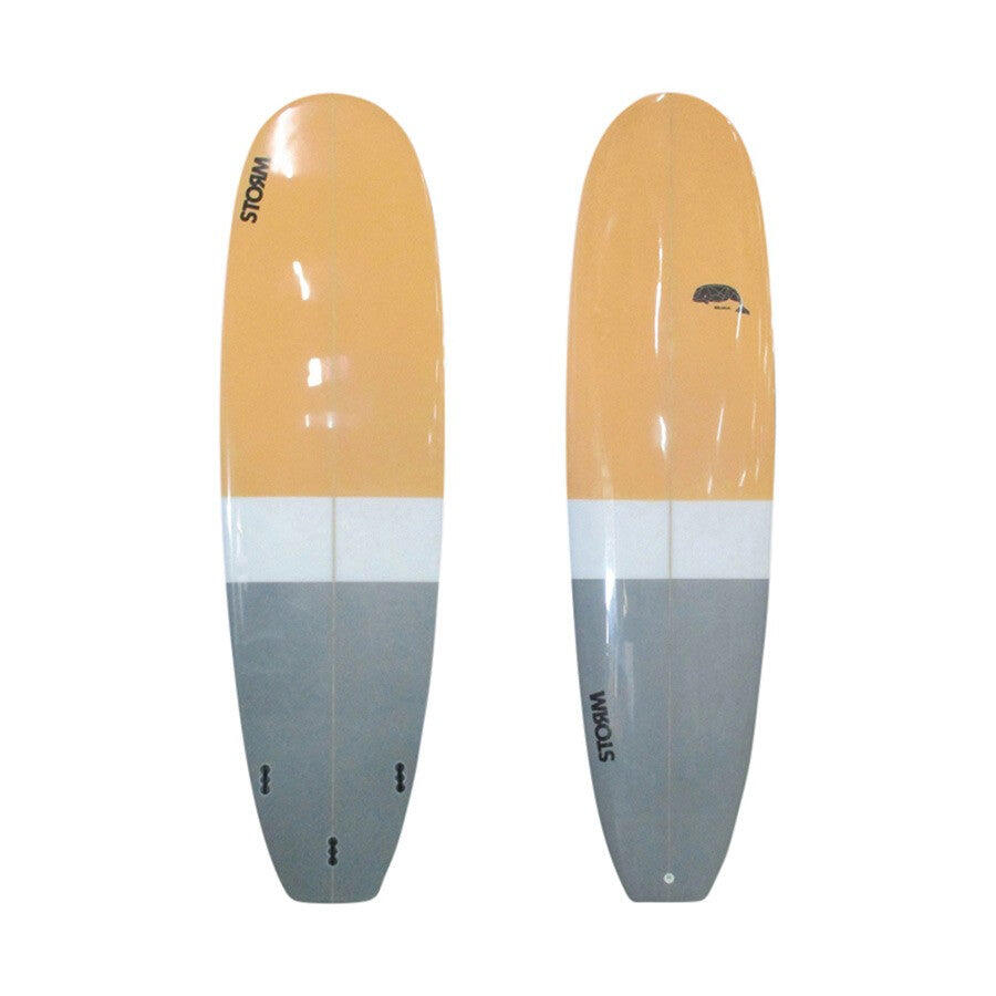 Storm - Storm Surfboard - Mini Malibu - 6'10 - Beluga Lb21 - Planche De Surf - Multicolore - Taille Unique - Decathlon