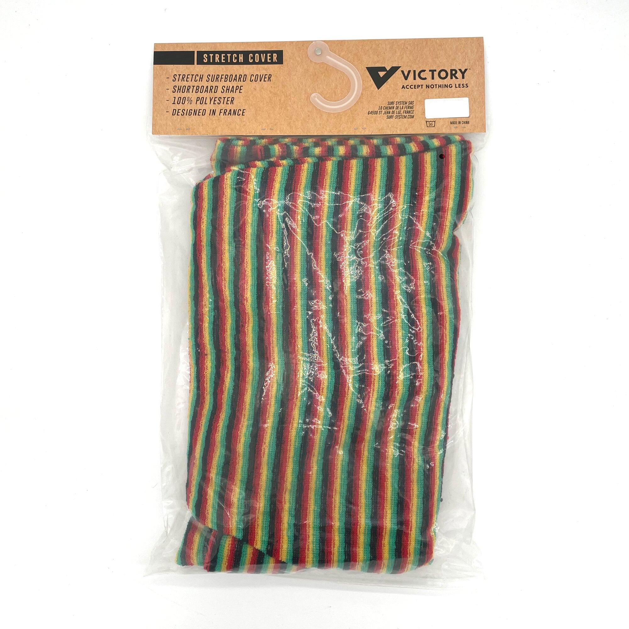 VICTORY - Funda calcetín de surf - Shortboard - 6'3 - Rasta 3/4
