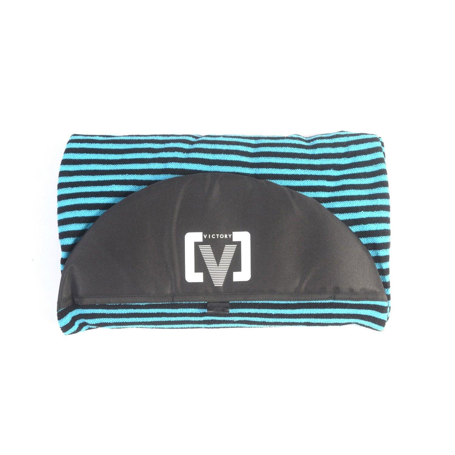 VICTORY VICTORY - Capa de meia longboard - 8'0 - Preto / Verde