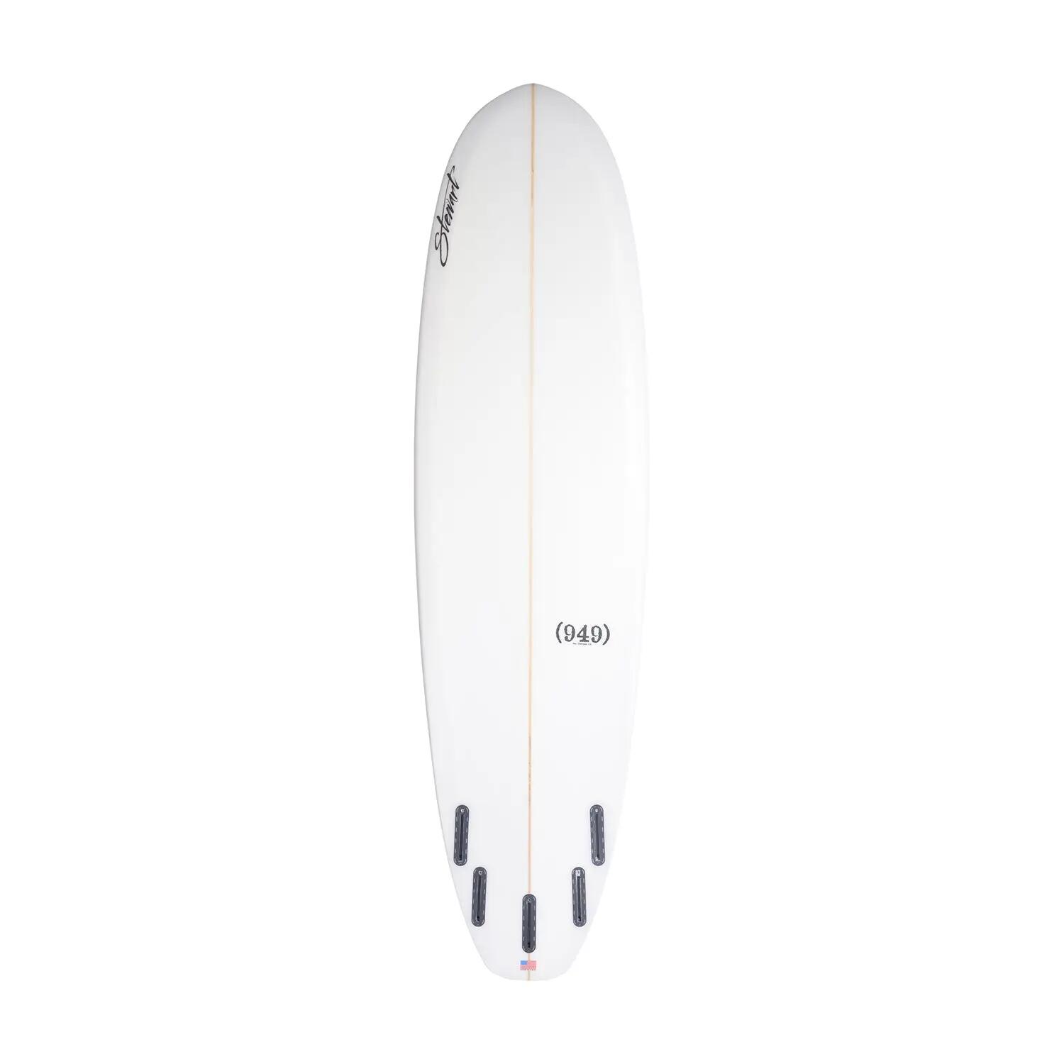 STEWART Surfboards - 949  7'2 (PU) - Clear 2/4