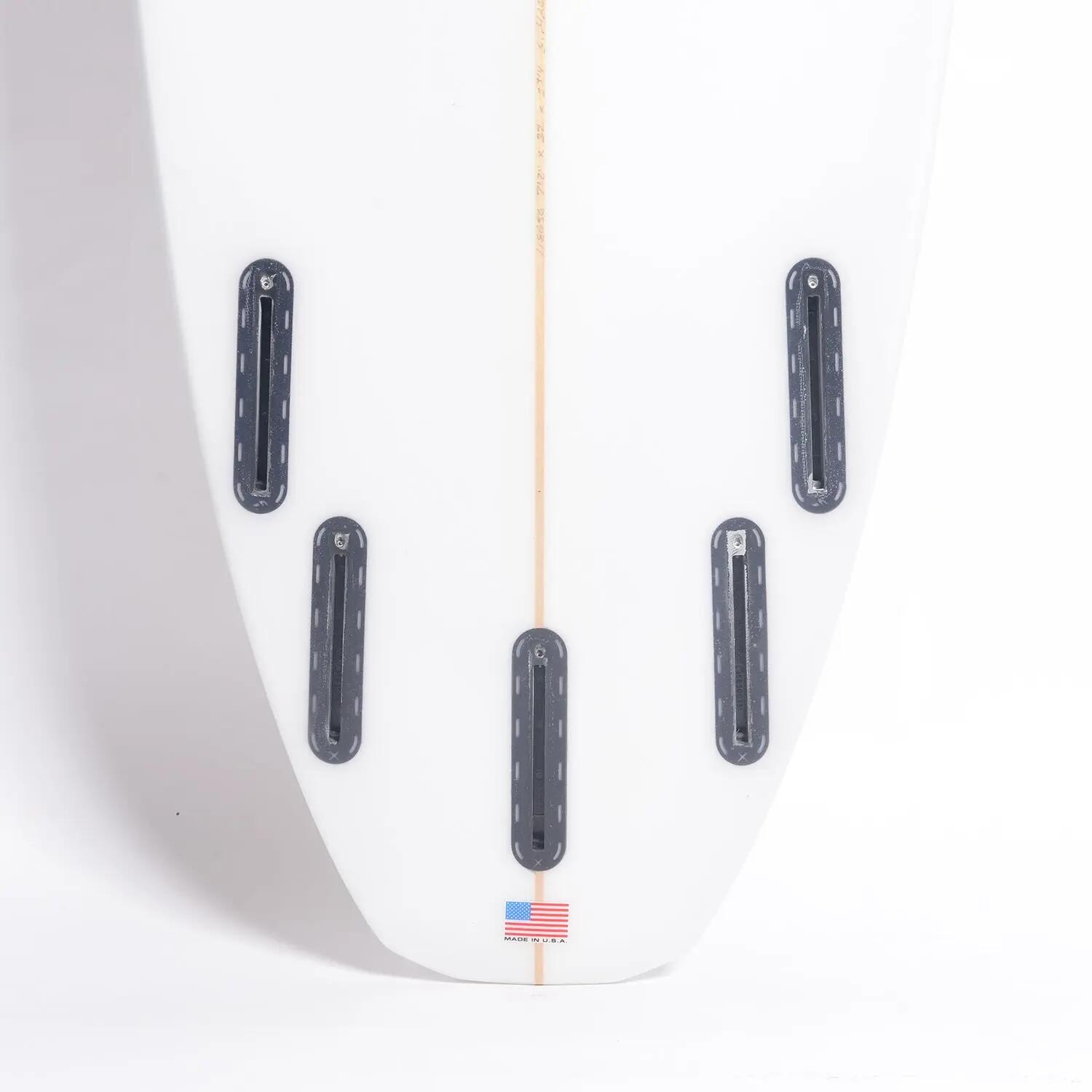 STEWART Surfboards - 949  7'2 (PU) - Clear 4/4