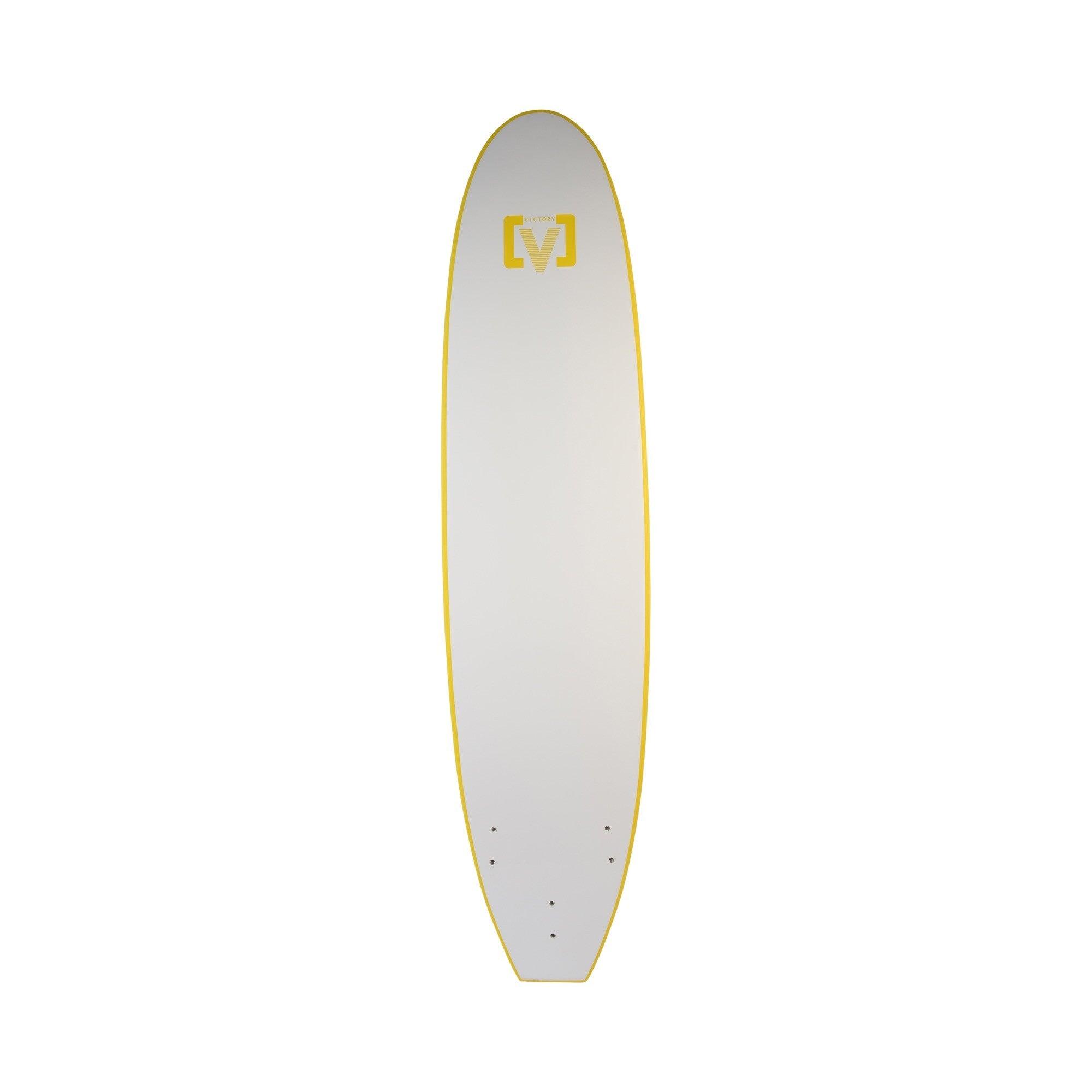 VICTORY – EPS Softboard – Schaumstoff-Surfbrett – Malibu 8'0 – Gelb 2/4