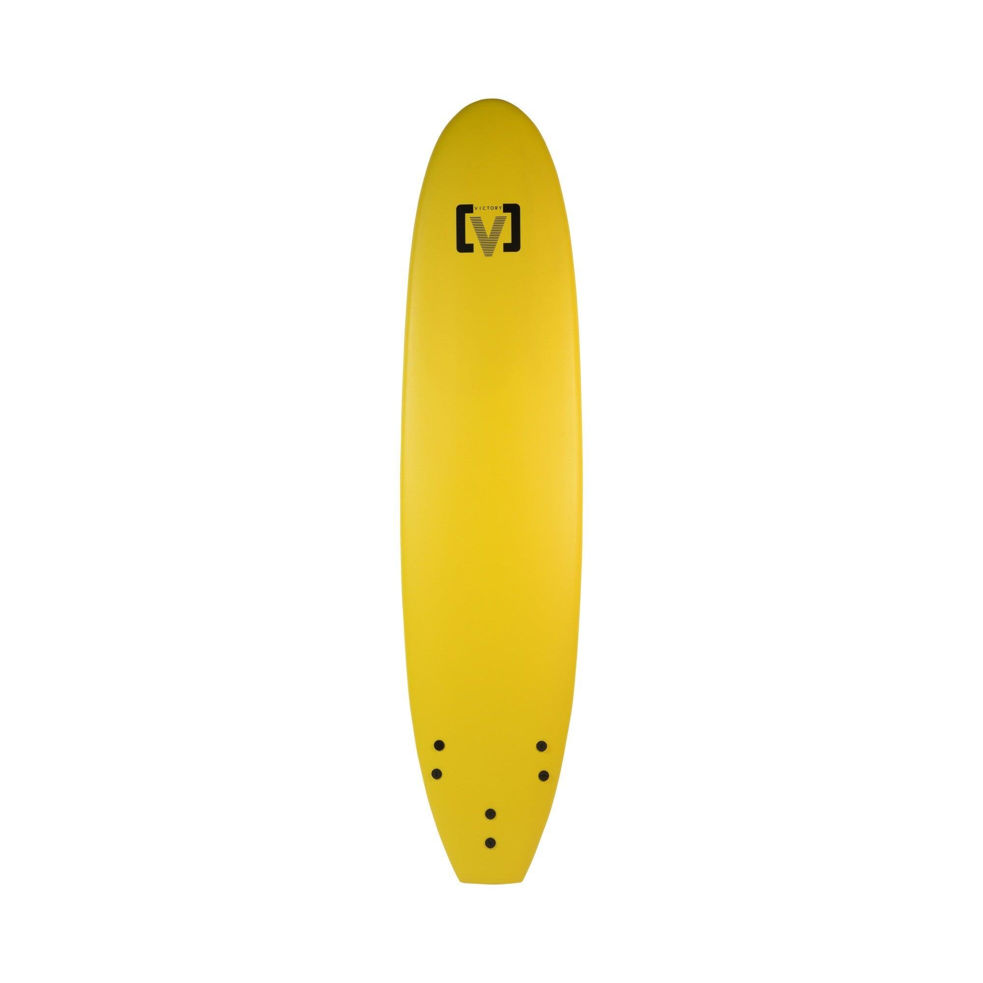 Victory - Victory - Eps Softboard - Planche De Surf En Mousse - Malibu 8'0 - Yellow - Planche De Surf - Jaune - Taille Unique - Decathlon