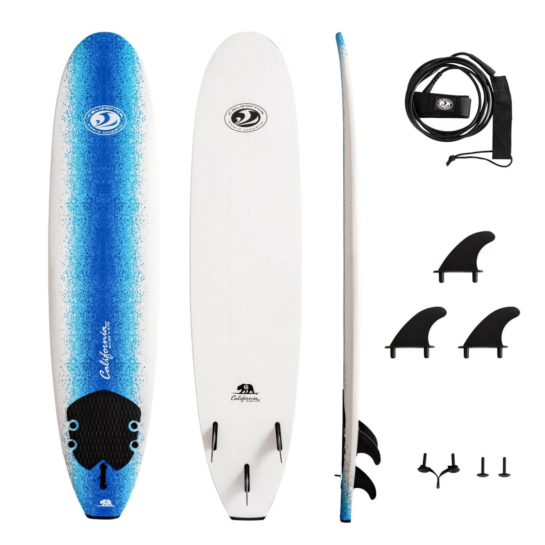 CALIFORNIA BOARD COMPANY Prancha de surf em espuma CBC - Softboard 8'0 - Bear Series