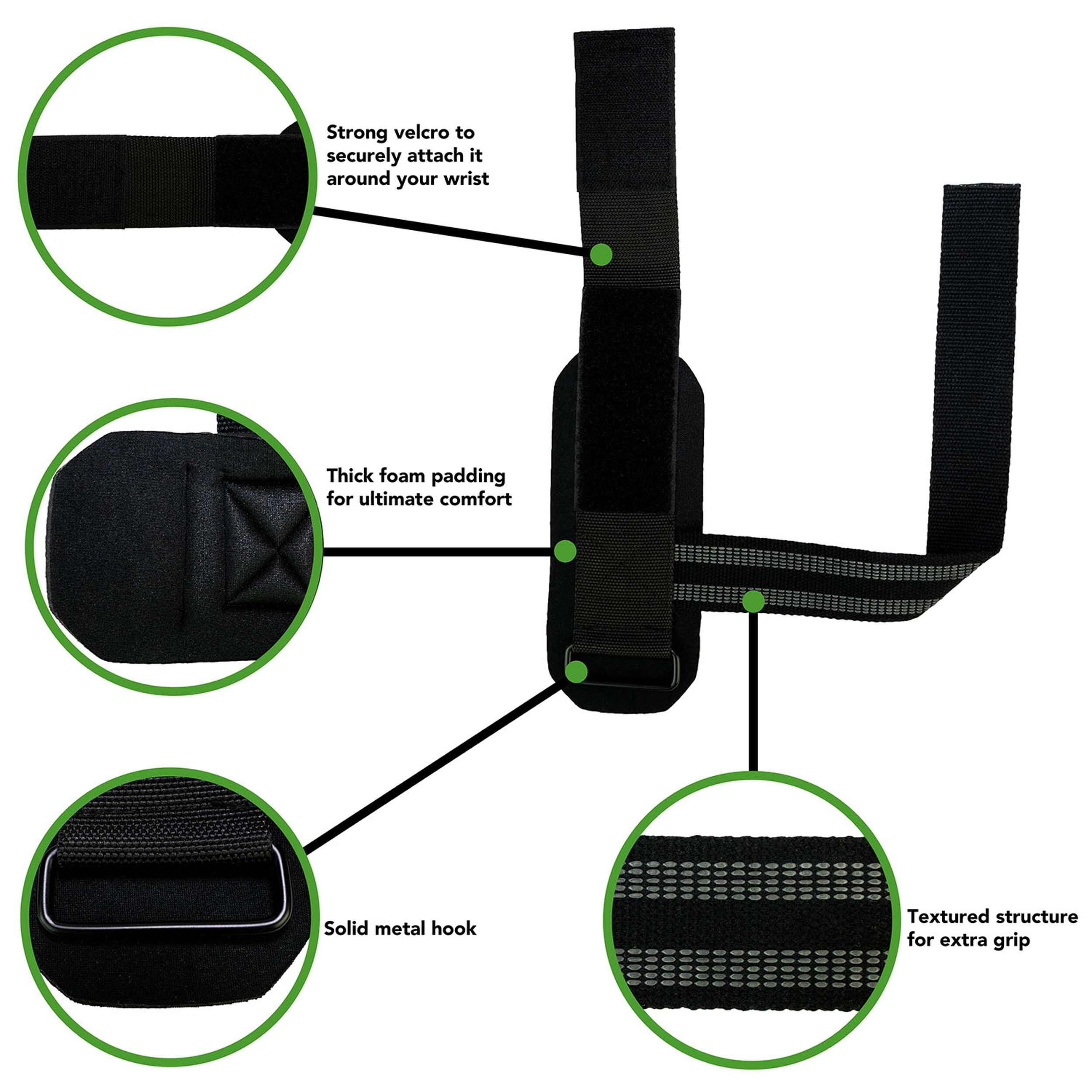 Lifting Straps - Dragonnes - Rembourrées - Pro 3/7