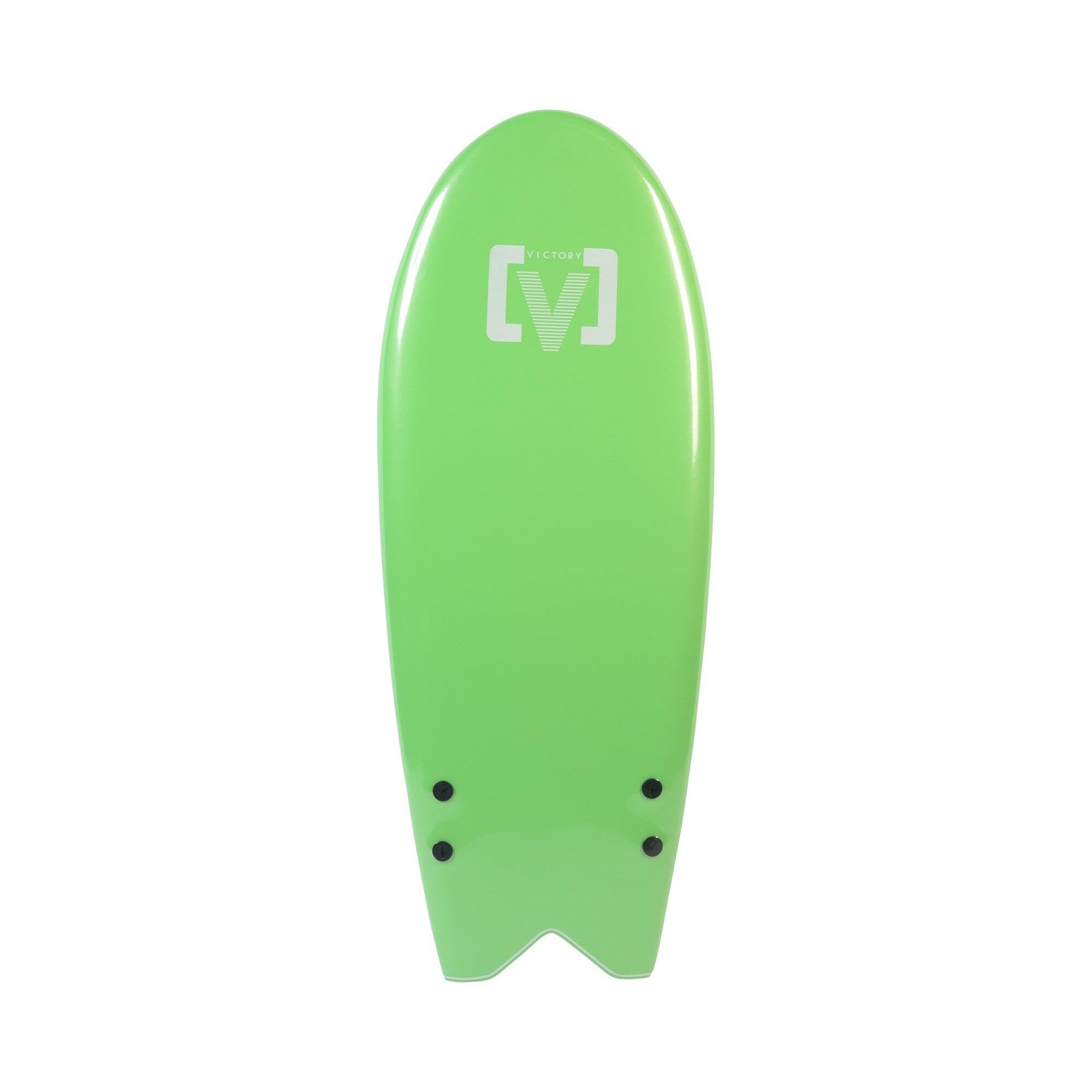 Victory - Victory - Eps Softboard - Planche De Surf En Mousse - Torpedo 4'7 - Green - Planche De Surf - Vert - 12 Mm - Decathlon