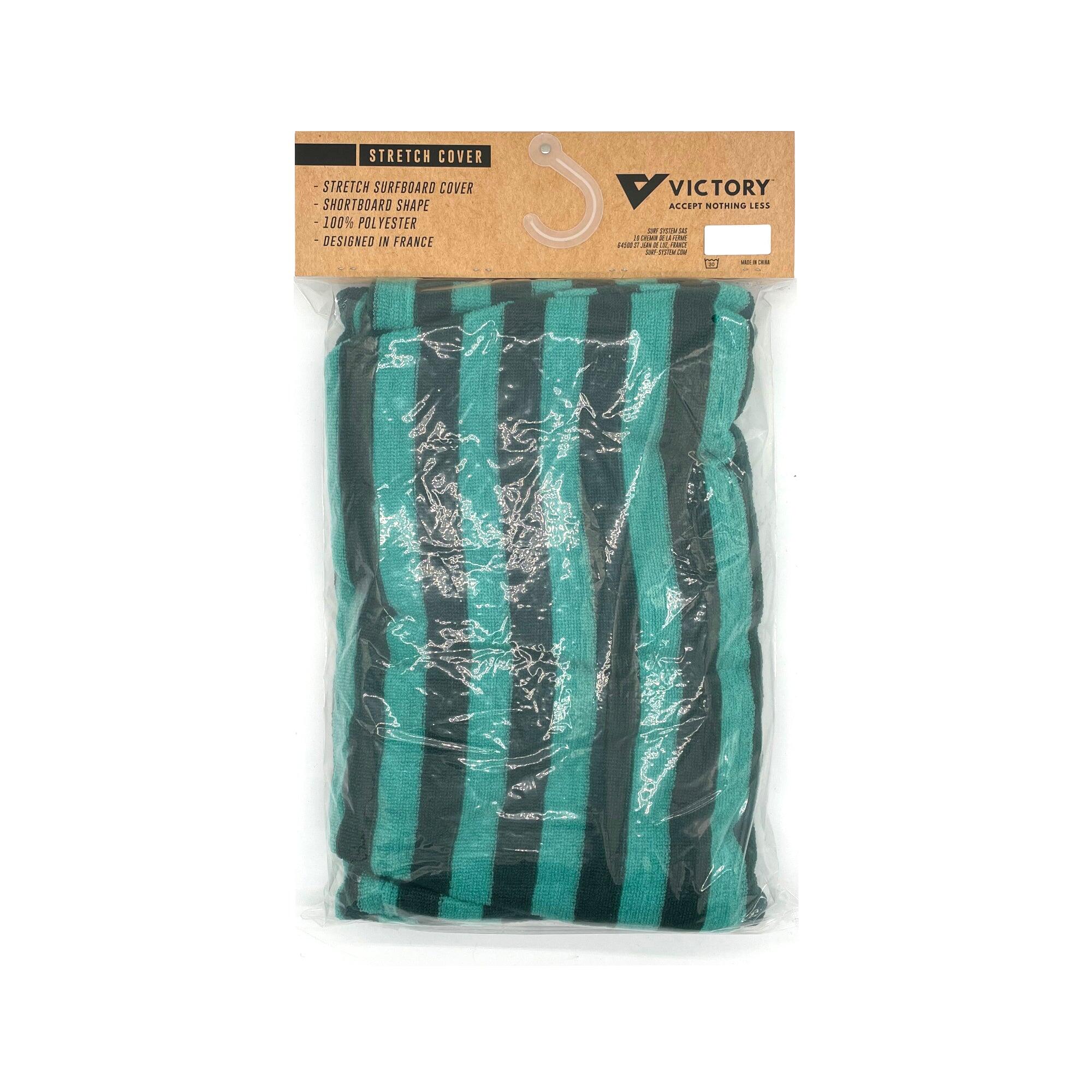 VICTORY - Capa para meia de surf - Prancha curta - 6'3 - Turquoise / Grey 3/4