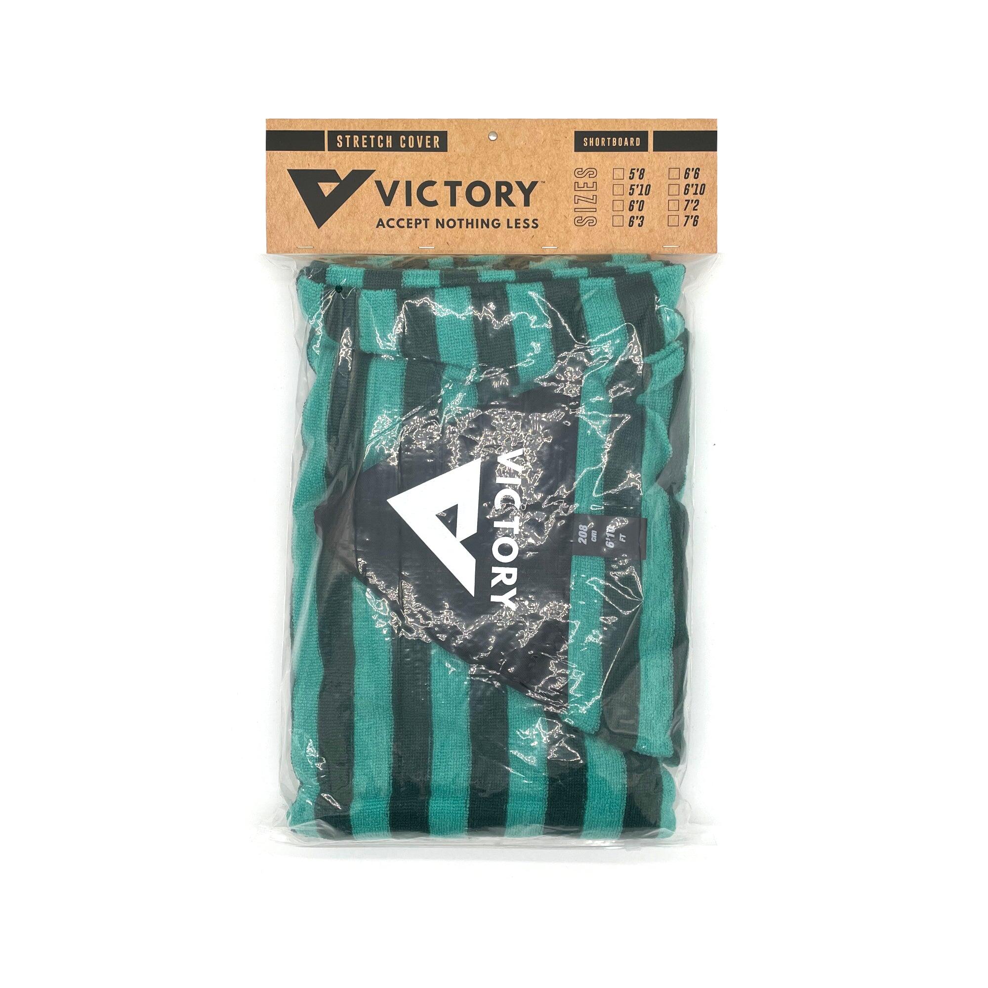 VICTORY - Capa para meia de surf - Prancha curta - 6'3 - Turquoise / Grey 4/4