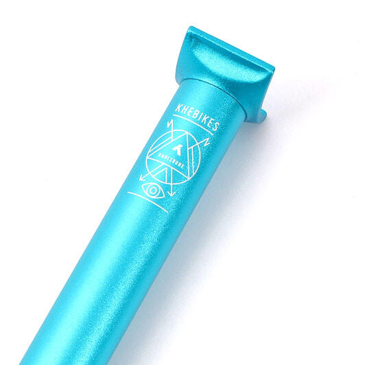 KHEbikes Pivotal BMX Seatpost 200 mm Blue