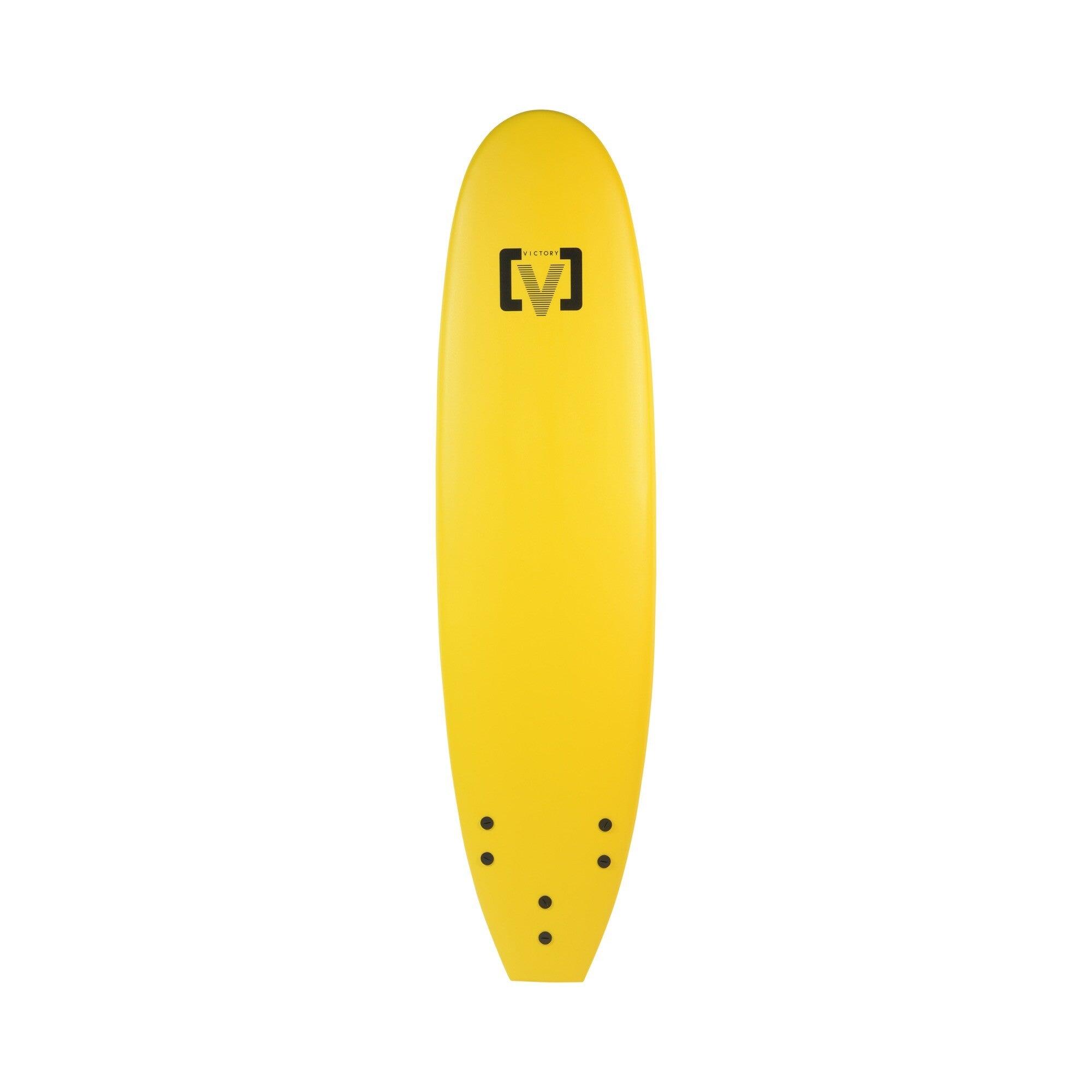 Victory - eps softboard - prancha de espuma - malibu 7'0 - amarelo