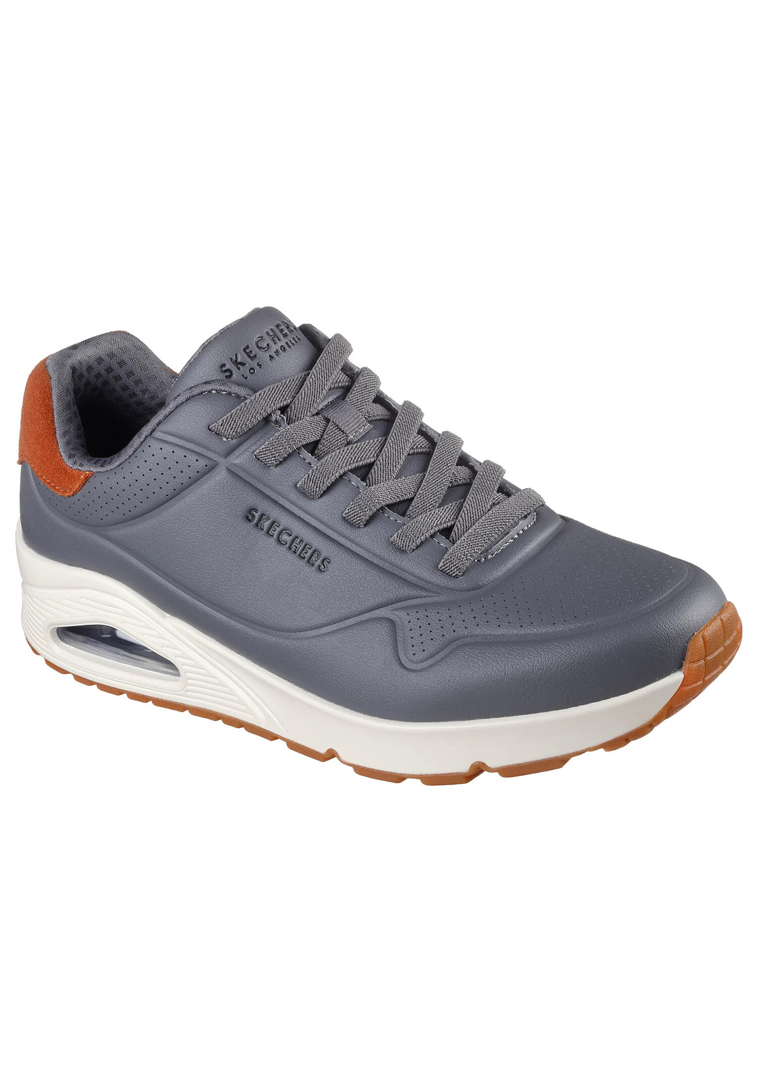Skechers Herren Street UNO Tailored Air Sneaker 183007 Grau 1/4