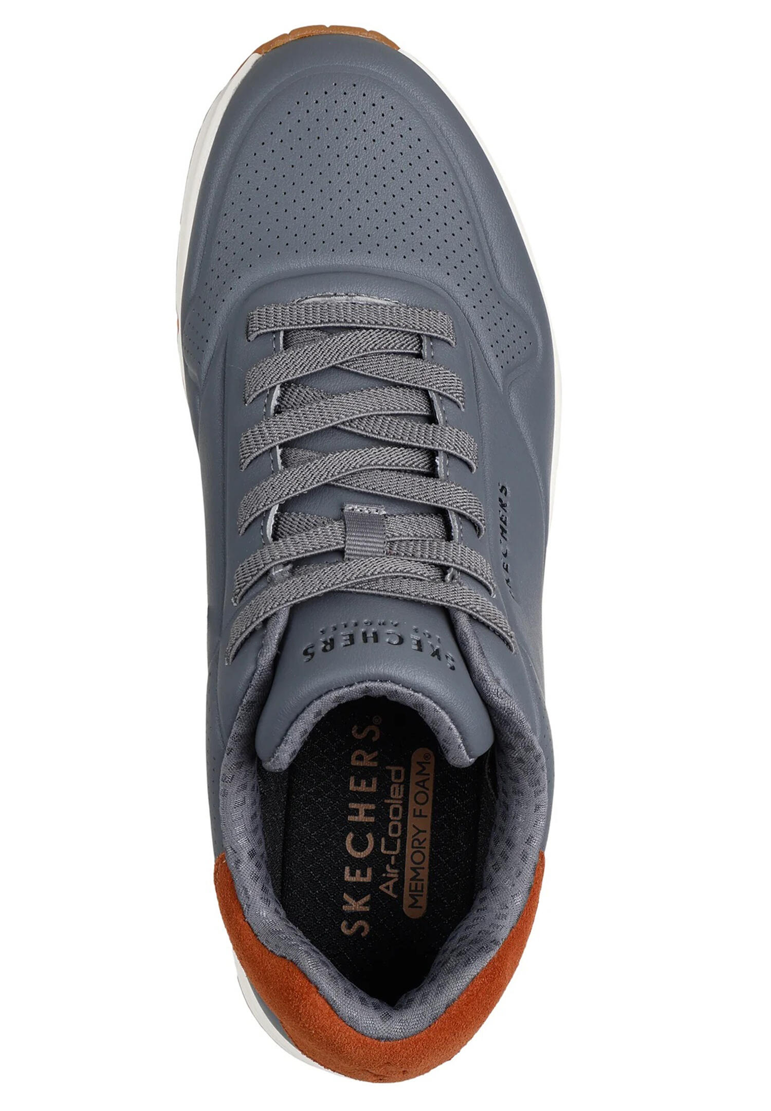 Skechers Herren Street UNO Tailored Air Sneaker 183007 Grau 3/4