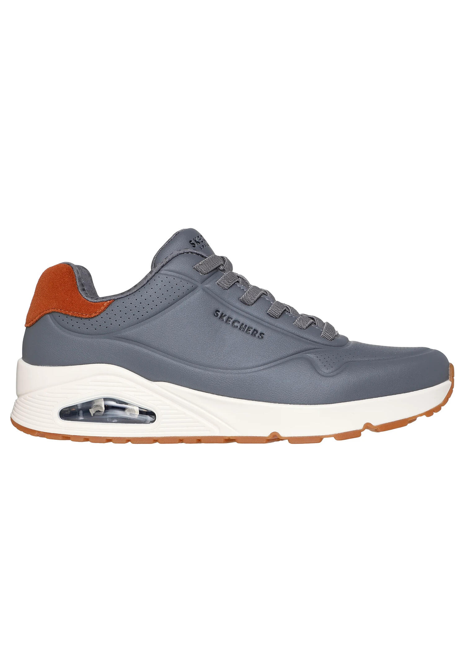 Skechers Herren Street UNO Tailored Air Sneaker 183007 Grau 2/4