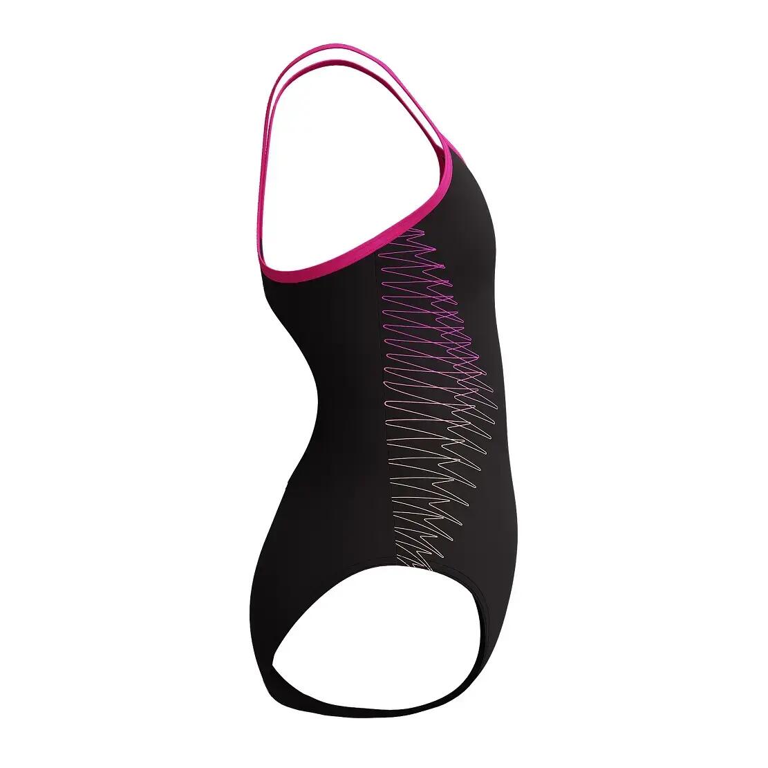 Strój kąpielowy jednoczęściowy na basen dziewczęcy Speedo MuscleBack 3/5
