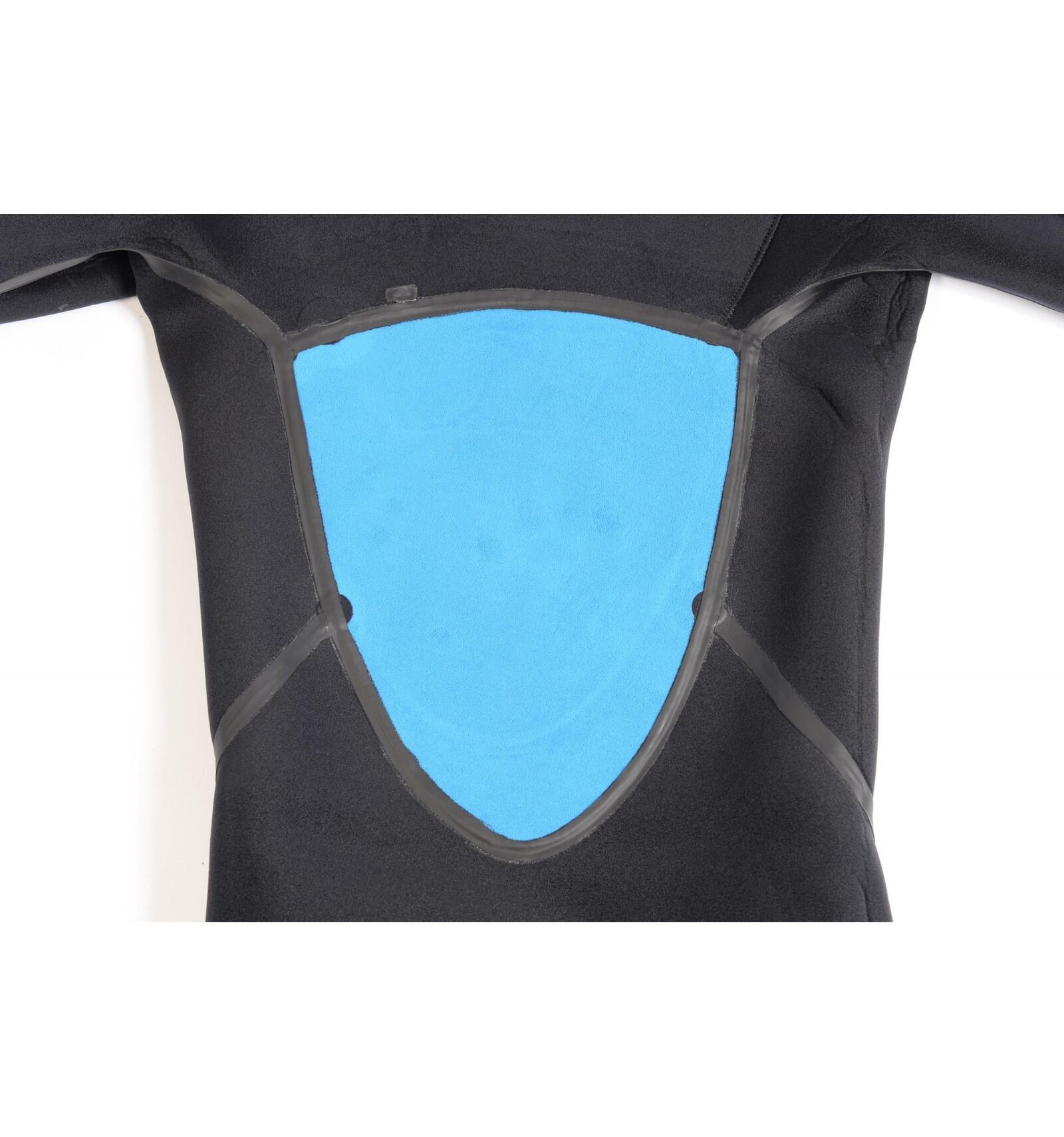 WEST - Traje de surf - Cremallera frontal Lotus 3/2 - Negro 5/5
