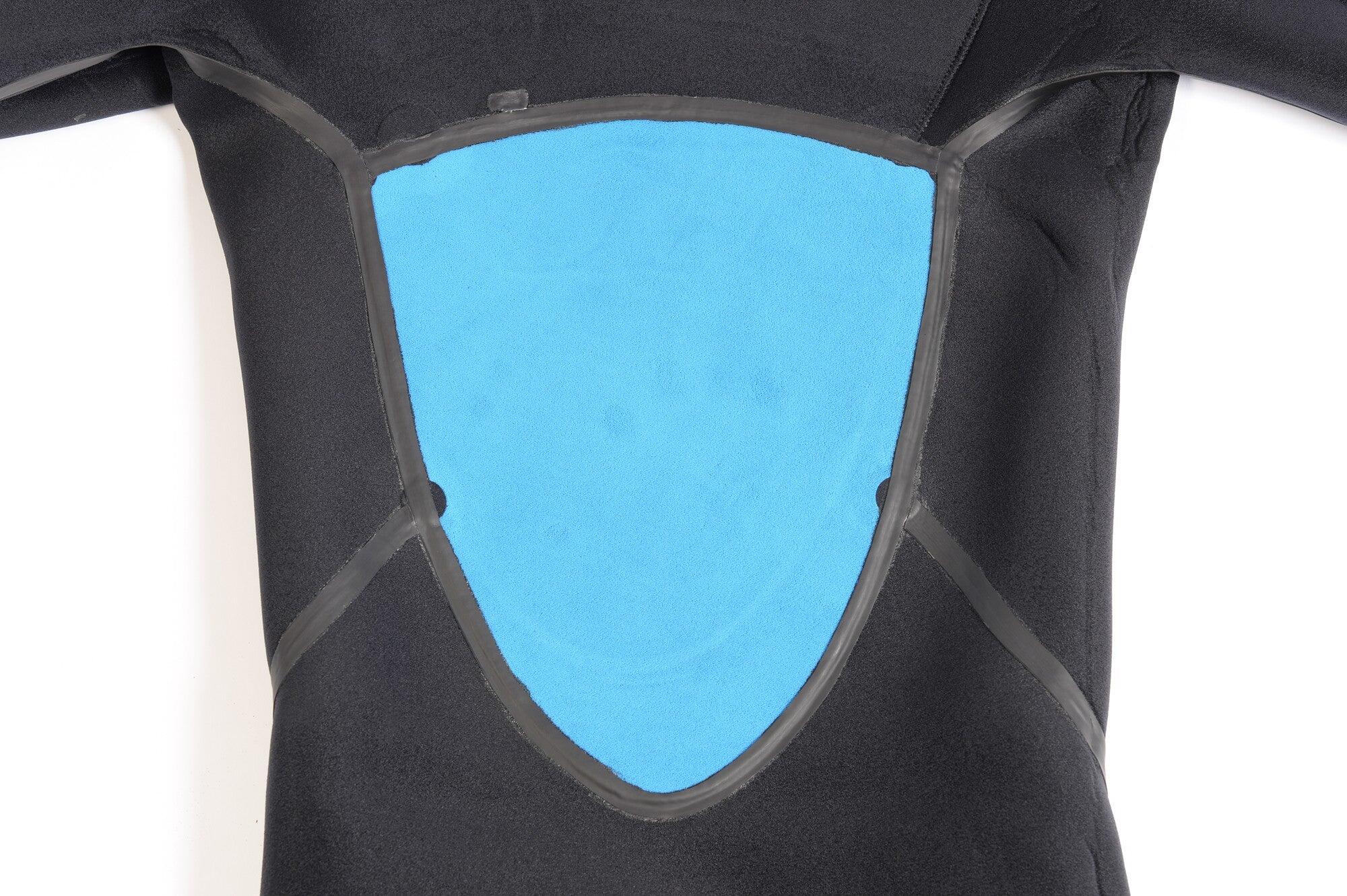 WEST - Traje de surf - Cremallera frontal Lotus 3/2 - Negro 4/5