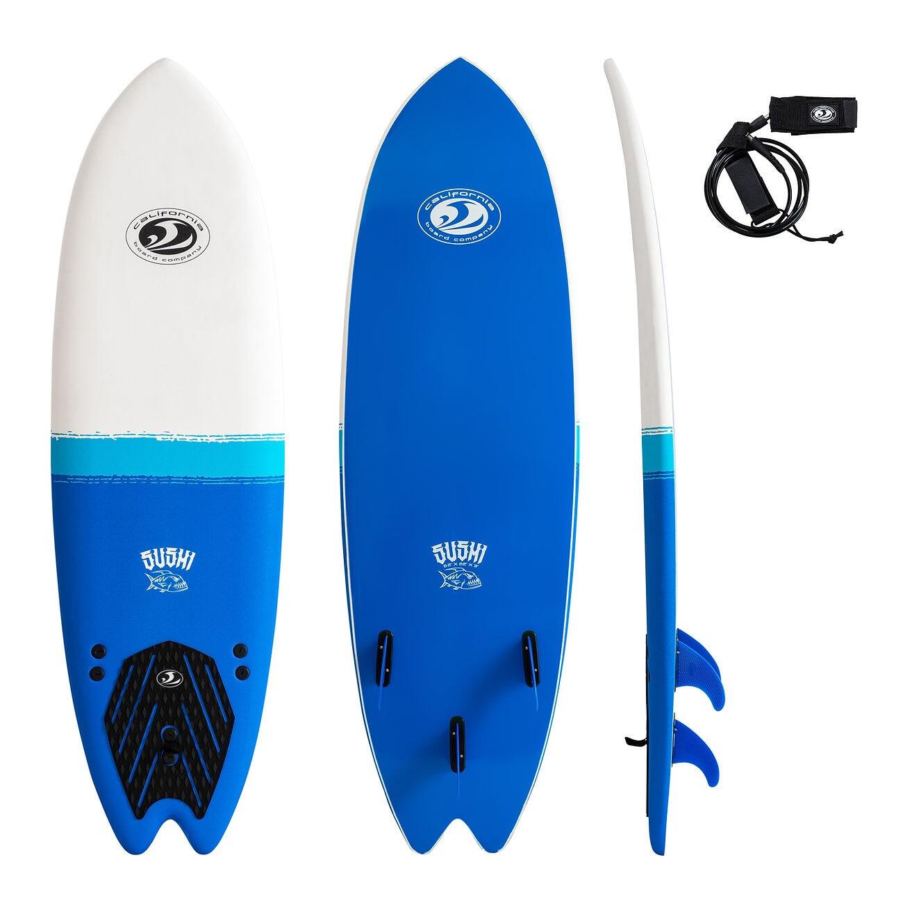CALIFORNIA BOARD COMPANY CBC - Sushi Fish Softboard 6'2 - Graphic