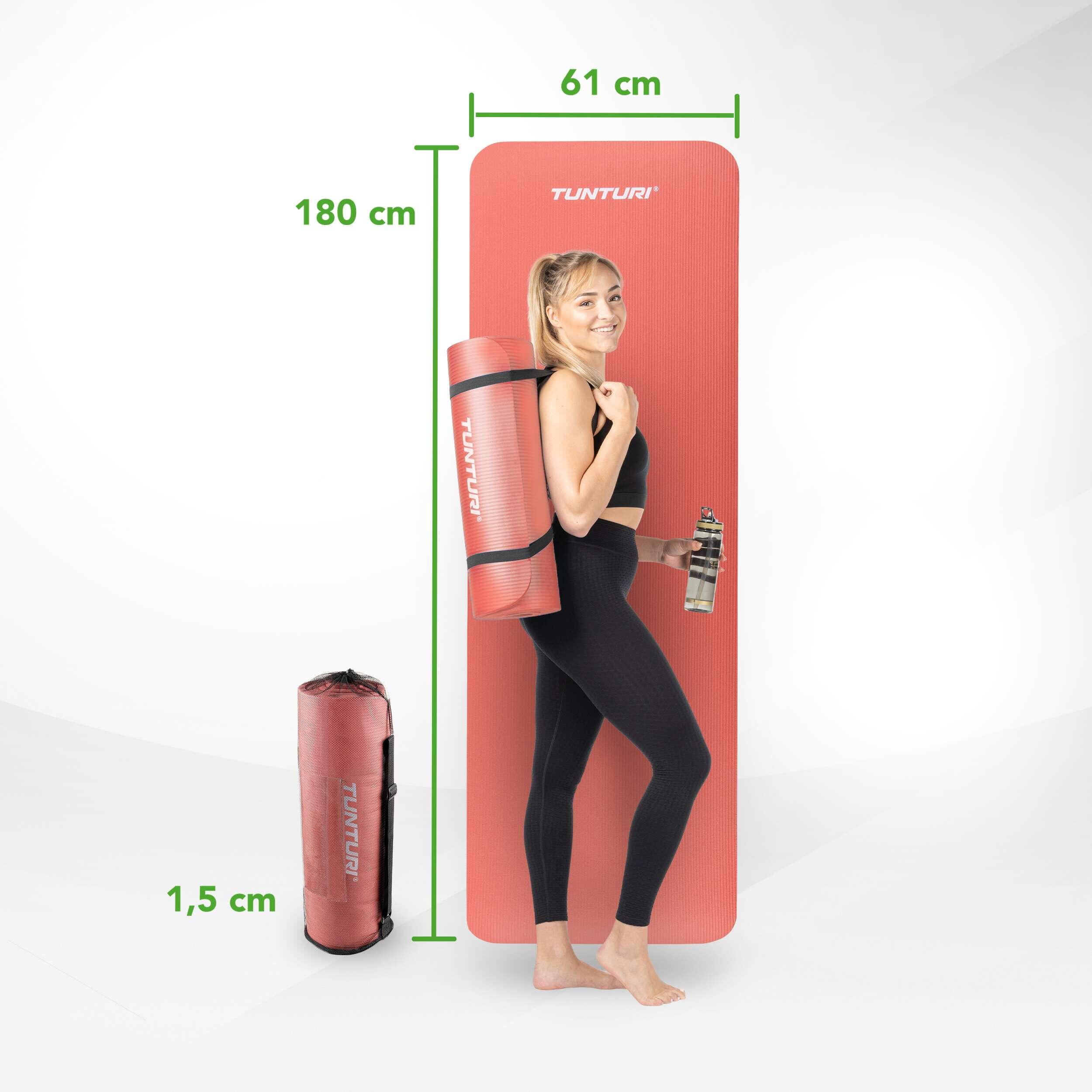 Esterilla de Pilates NBR 180 x 60 x 1,5 cm Tunturi 7/7